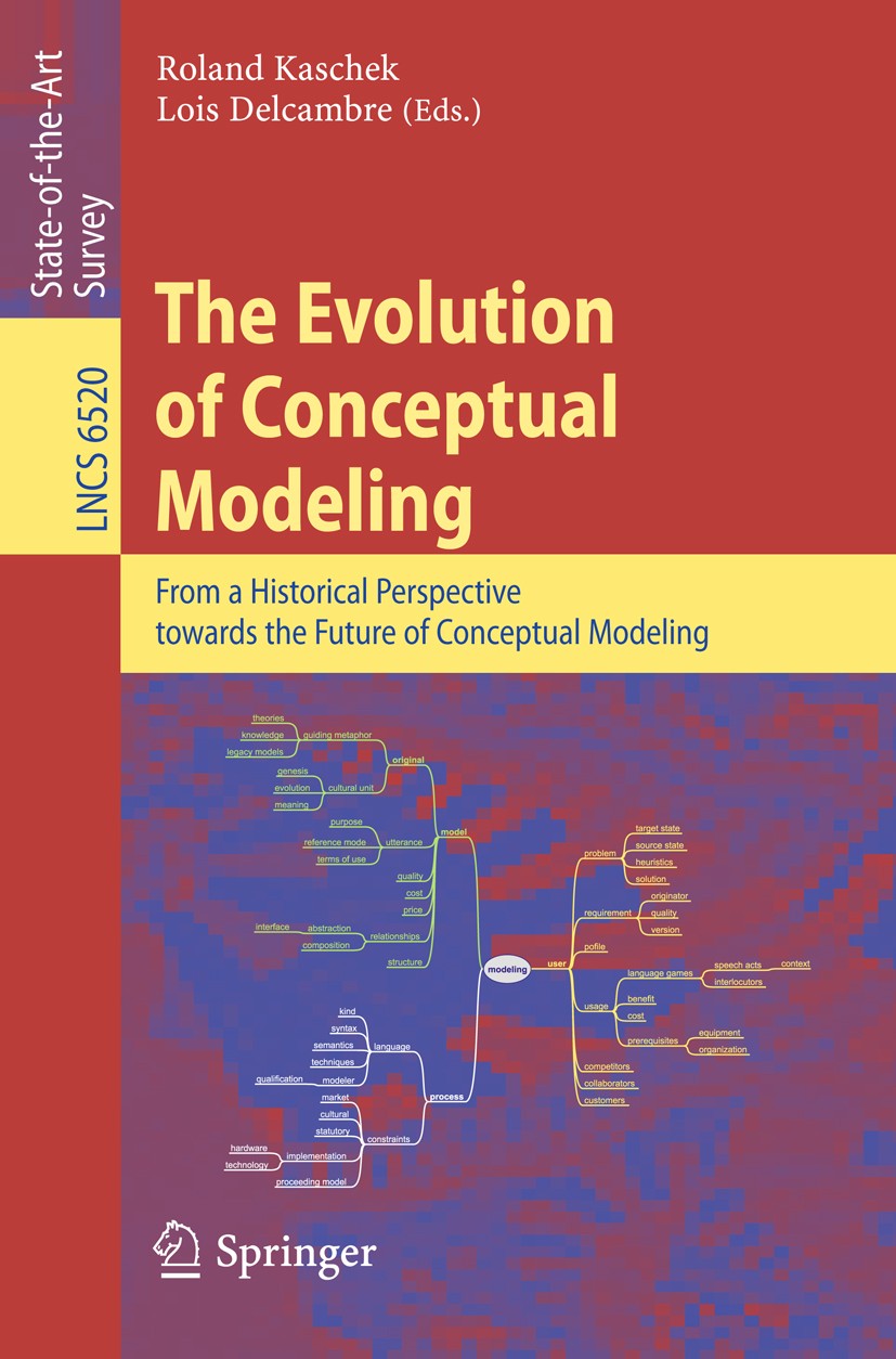 Titlebook: The Evolution of Conceptual Modeling; From a Historical Pe Roland Kaschek,Lois Delcambre Book 2011 The Editor(s) (if applicable) and The Au Titlebook: The Evolution of Conceptual Modeling; From a Historical Pe Roland Kaschek,Lois Delcambre Book 2011 The Editor(s) (if applicable) and The Au