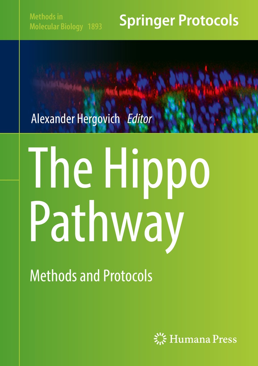 Titlebook: The Hippo Pathway; Methods and Protocol Alexander Hergovich Book 2019 Springer Science+Business Media, LLC, part of Springer Nature 2019 Ti Titlebook: The Hippo Pathway; Methods and Protocol Alexander Hergovich Book 2019 Springer Science+Business Media, LLC, part of Springer Nature 2019 Ti