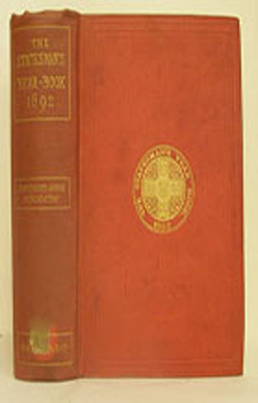 Titlebook: The Statesman‘s Year-Book; J. Scott Keltie (Librarian) Book 1892Latest edition Palgrave Macmillan, a division of Macmillan Publishers Limi Titlebook: The Statesman‘s Year-Book; J. Scott Keltie (Librarian) Book 1892Latest edition Palgrave Macmillan, a division of Macmillan Publishers Limi