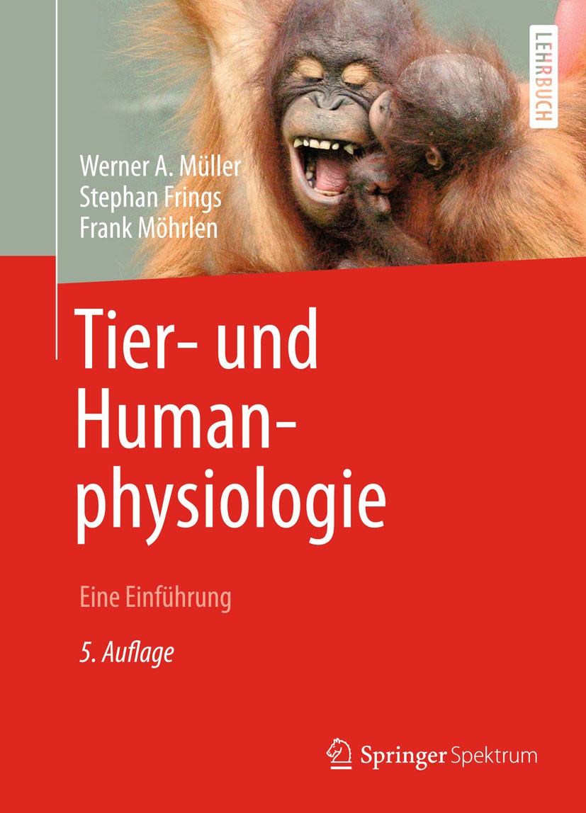 Titlebook: Tier- und Humanphysiologie; Eine Einführung Werner A. Müller,Stephan Frings,Frank Möhrlen Textbook 20155th edition Springer-Verlag Berlin H Titlebook: Tier- und Humanphysiologie; Eine Einführung Werner A. Müller,Stephan Frings,Frank Möhrlen Textbook 20155th edition Springer-Verlag Berlin H
