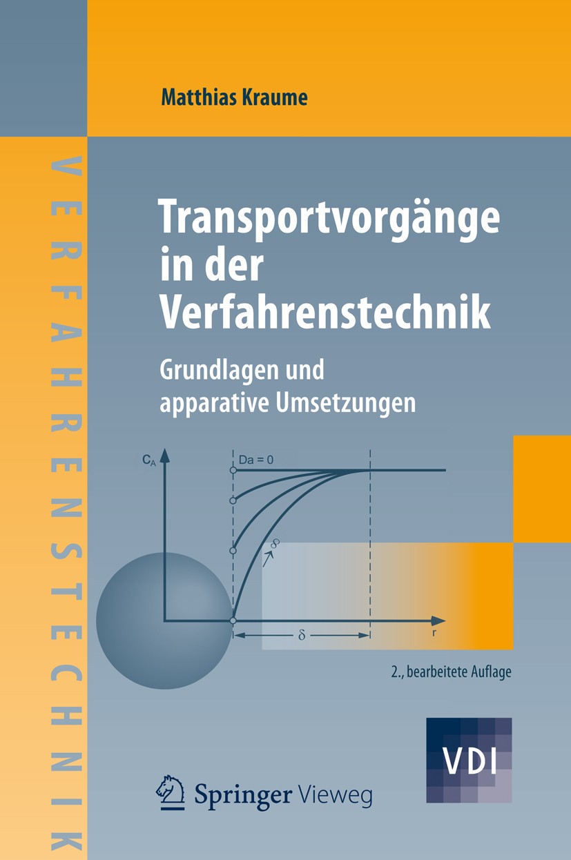 Titlebook: Transportvorgänge in der Verfahrenstechnik; Grundlagen und appar Matthias Kraume Book 20122nd edition Springer-Verlag Berlin Heidelberg 201 Titlebook: Transportvorgänge in der Verfahrenstechnik; Grundlagen und appar Matthias Kraume Book 20122nd edition Springer-Verlag Berlin Heidelberg 201