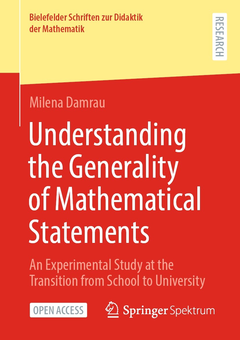 Titlebook: Understanding the Generality of Mathematical Statements; An Experimental Stud Milena Damrau Book‘‘‘‘‘‘‘‘ 2023 The Editor(s) (if applicable) Titlebook: Understanding the Generality of Mathematical Statements; An Experimental Stud Milena Damrau Book‘‘‘‘‘‘‘‘ 2023 The Editor(s) (if applicable)