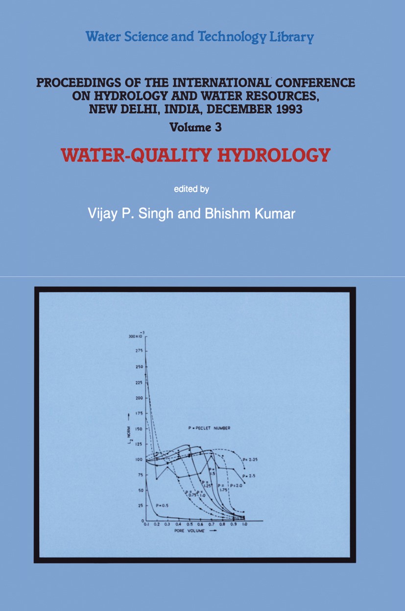Titlebook: Water-Quality Hydrology; Vijay P. Singh,Bhishm Kumar Book 1996 Springer Science+Business Media Dordrecht 1996 Groundwater.environment.hydr Titlebook: Water-Quality Hydrology; Vijay P. Singh,Bhishm Kumar Book 1996 Springer Science+Business Media Dordrecht 1996 Groundwater.environment.hydr
