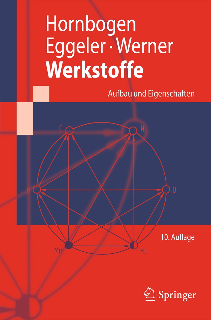 Titlebook: Werkstoffe; Aufbau und Eigenscha Erhard Hornbogen,Gunther Eggeler,Ewald Werner Textbook 201210th edition Springer-Verlag Berlin Heidelberg Titlebook: Werkstoffe; Aufbau und Eigenscha Erhard Hornbogen,Gunther Eggeler,Ewald Werner Textbook 201210th edition Springer-Verlag Berlin Heidelberg