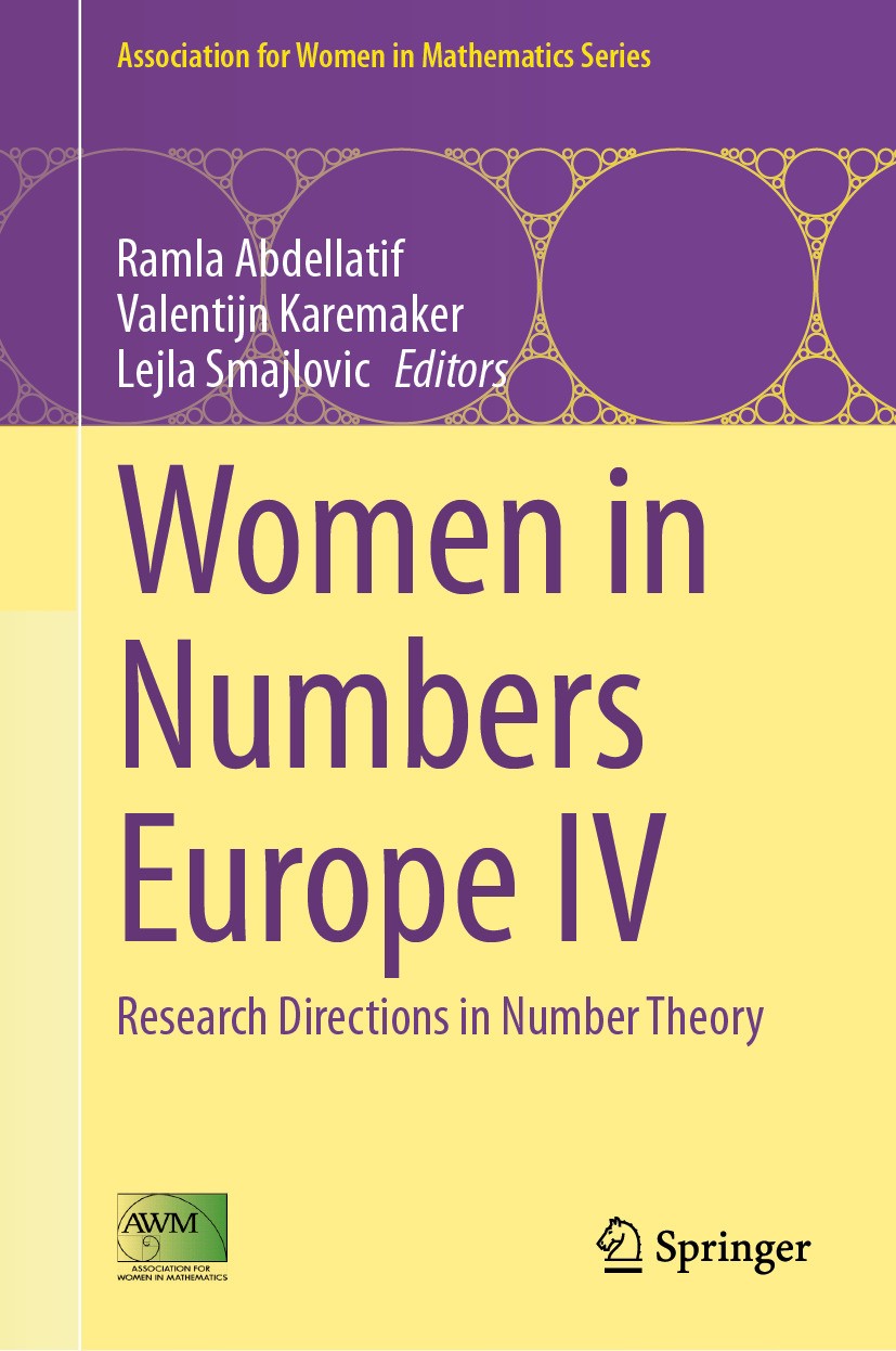 Titlebook: Women in Numbers Europe IV; Research Directions Ramla Abdellatif,Valentijn Karemaker,Lejla Smajlov Book 2024 The Editor(s) (if applicable) Titlebook: Women in Numbers Europe IV; Research Directions Ramla Abdellatif,Valentijn Karemaker,Lejla Smajlov Book 2024 The Editor(s) (if applicable)