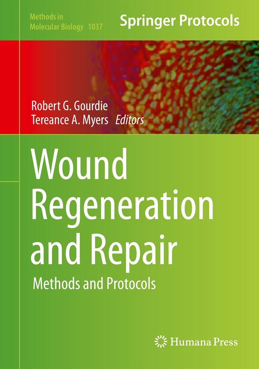 Titlebook: Wound Regeneration and Repair; Methods and Protocol Robert G. Gourdie,Tereance A. Myers Book 2013 Springer Science+Business Media New York Titlebook: Wound Regeneration and Repair; Methods and Protocol Robert G. Gourdie,Tereance A. Myers Book 2013 Springer Science+Business Media New York