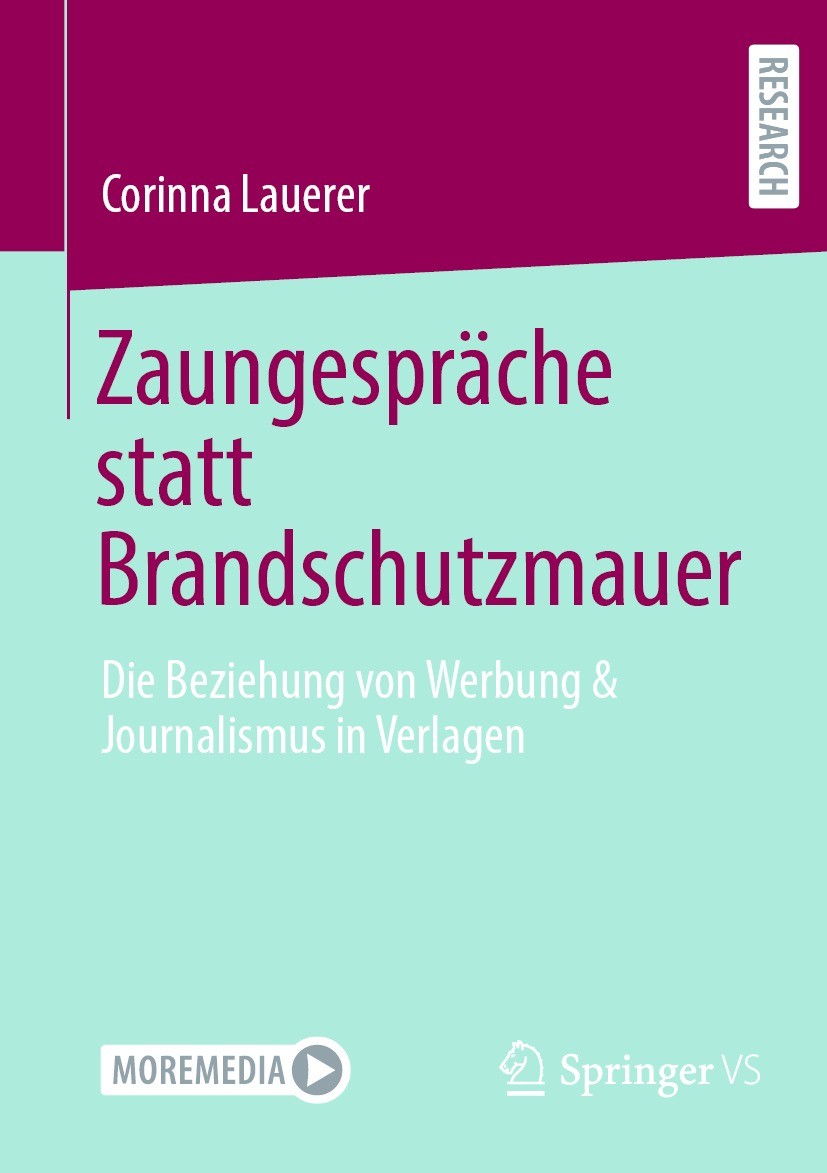 Titlebook: Zaungespräche statt Brandschutzmauer; Die Beziehung von We Corinna Lauerer Book 2021 Der/die Herausgeber bzw. der/die Autor(en), exklusiv l Titlebook: Zaungespräche statt Brandschutzmauer; Die Beziehung von We Corinna Lauerer Book 2021 Der/die Herausgeber bzw. der/die Autor(en), exklusiv l