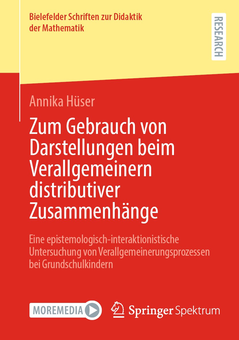 Titlebook: Zum Gebrauch von Darstellungen beim Verallgemeinern distributiver Zusammenhänge; Eine epistemologisch Annika Hüser Book 2024 Der/die Heraus Titlebook: Zum Gebrauch von Darstellungen beim Verallgemeinern distributiver Zusammenhänge; Eine epistemologisch Annika Hüser Book 2024 Der/die Heraus